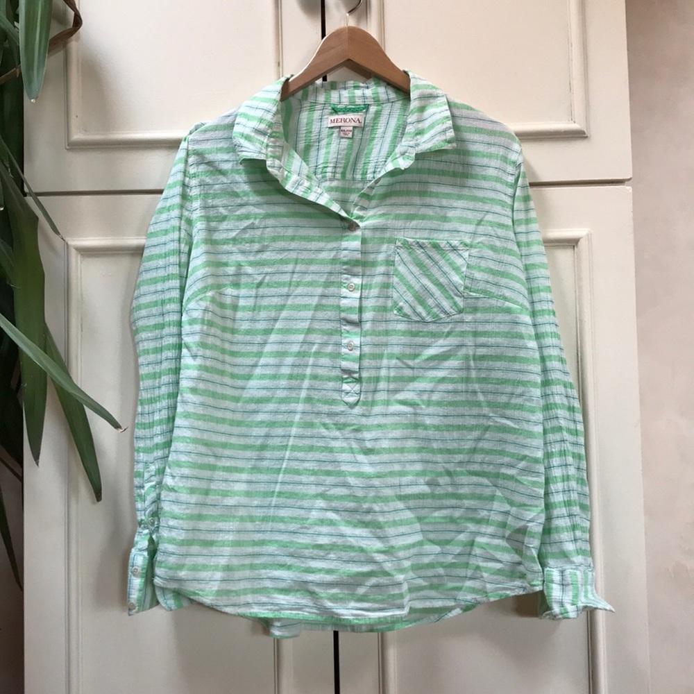 Button down flowy shirt